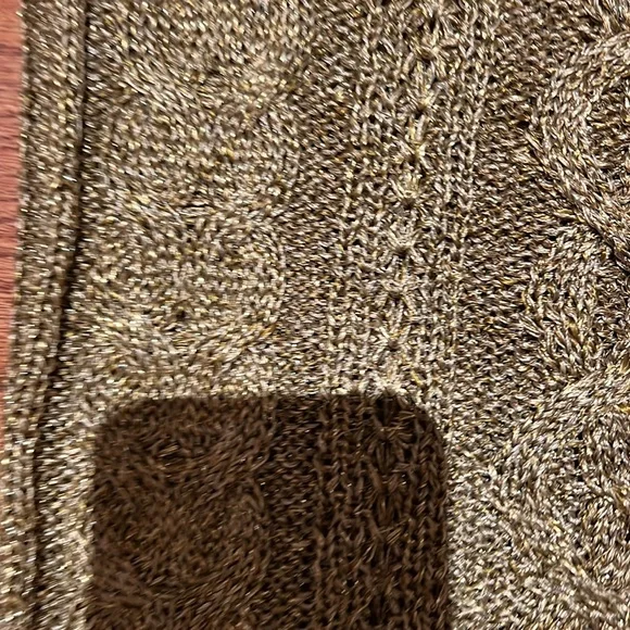 Gold knitted top - Picture 3 of 4